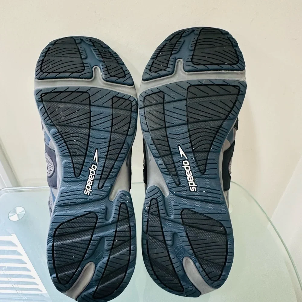 Speedo Hydro Comfort Men's Sz‎ 11 Bungee Lace Athletic Shoes # 10749